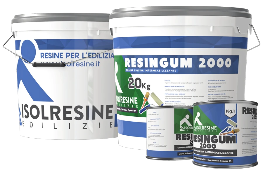 Prodotti impermeabilizzanti: Resingum 2000