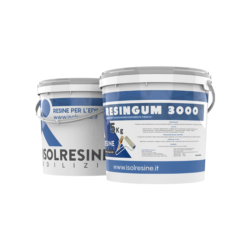 Prodotti impermeabilizzanti: Resingum 3000