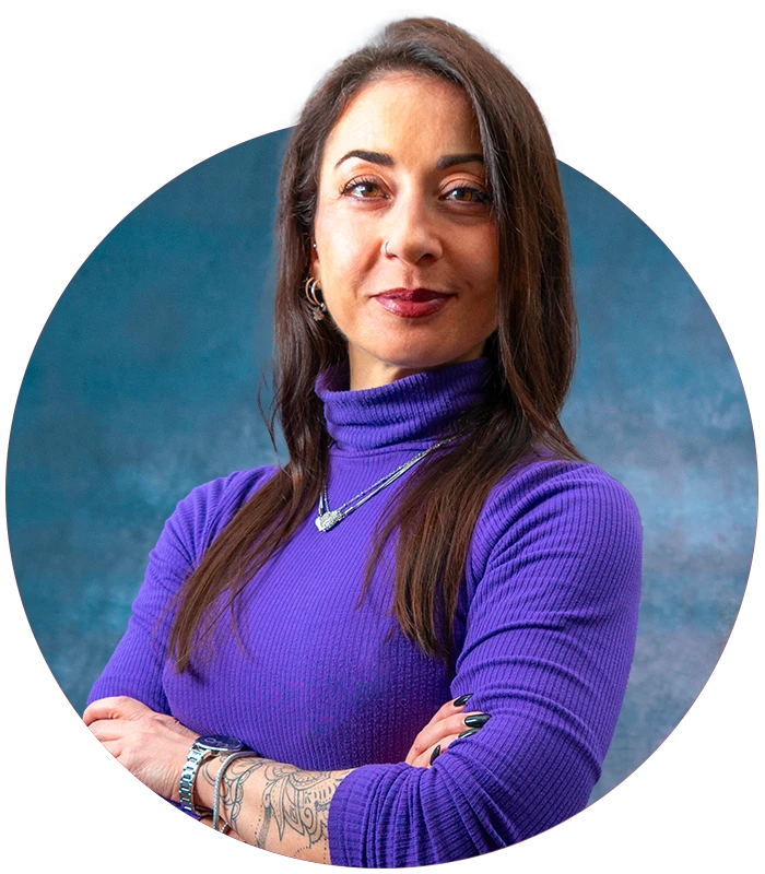 Team Isolresine: Marianna Laricchia, Addetta Marketing
