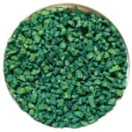 Playgum strato finale SBR colorato VERDE RAL 6025