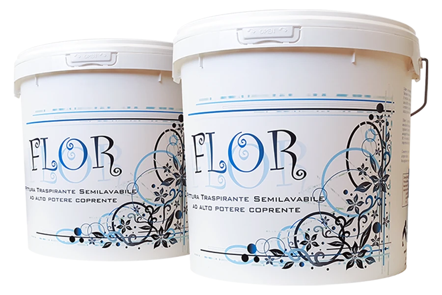 Prodotti idropitture e rivestimenti: Flor Traspirante