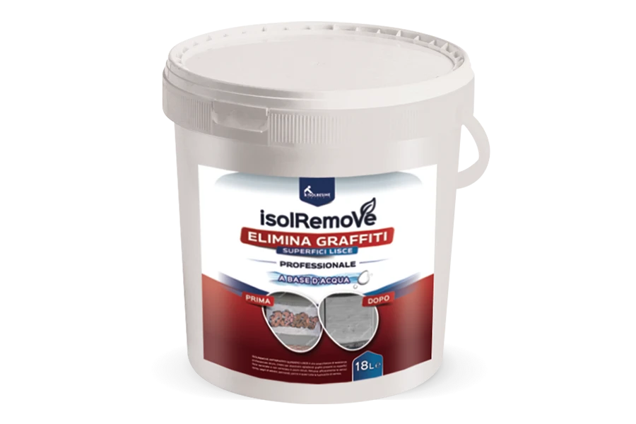 Prodotti per il risanamento e il restauro: IsolRemove elimina graffiti superfici lisce