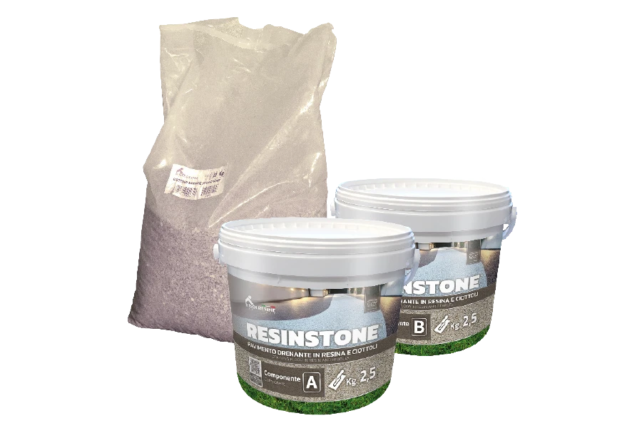 Prodotti pavimenti drenanti: Resinstone verticale