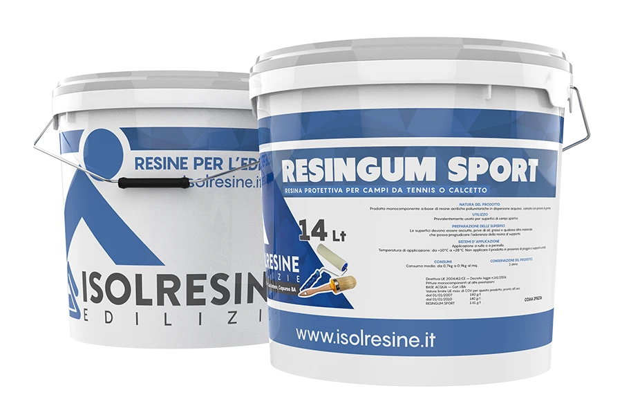 Prodotti pavimenti sportivi e ricreativi: Resingum sport