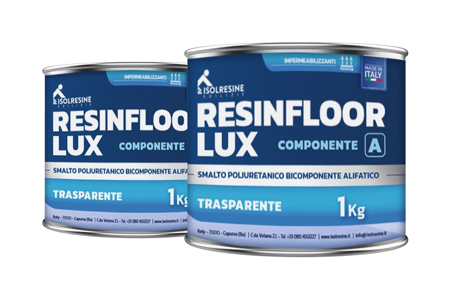 Prodotti primer e fondi: Resinfloor Lux trasparente