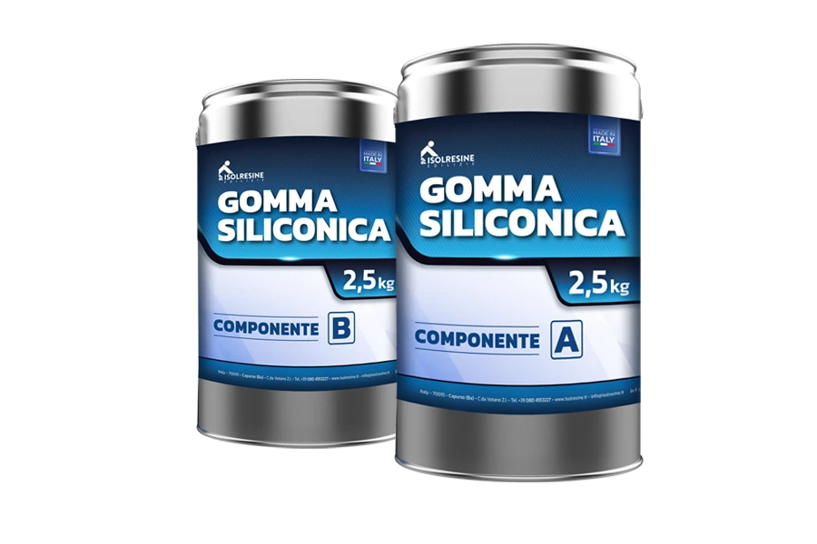 Prodotti ausiliari e additivi: Gomma siliconica