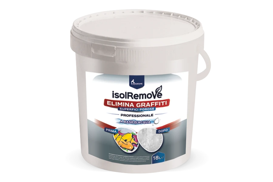 Prodotti per il risanamento e il restauro: IsolRemove elimina graffiti superfici porose