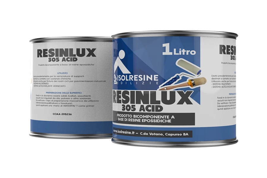 Prodotti pavimenti industriali e civili: Resinlux 305 Acid