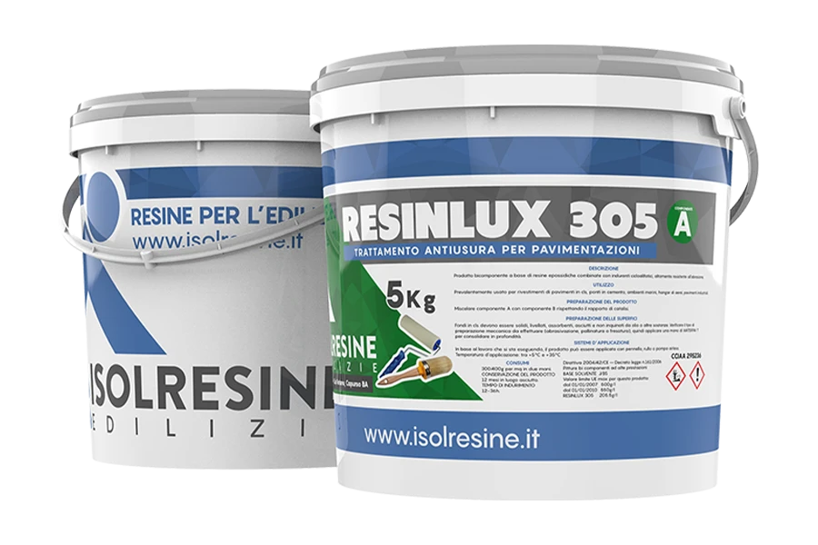 Prodotti pavimenti industriali e civili: Resinlux 305
