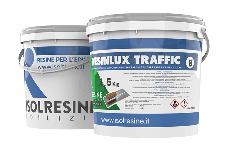 Prodotti pavimenti industriali e civili: Resinlux Traffic