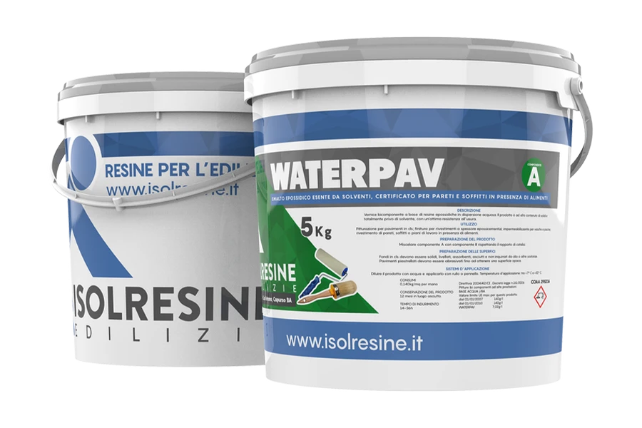 Prodotti pavimenti industriali e civili: WaterPav