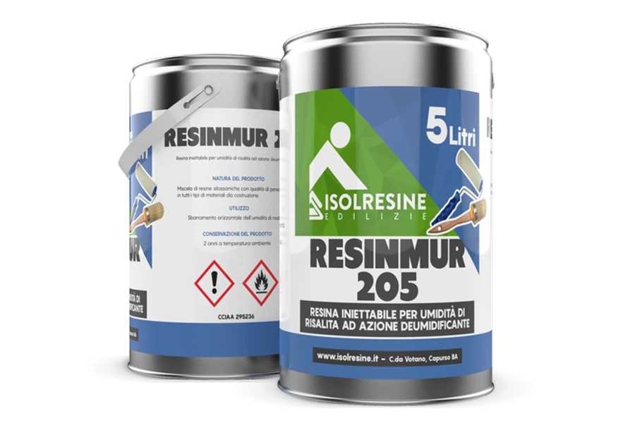 Prodotti rivestimenti piscine: Resinmur 205