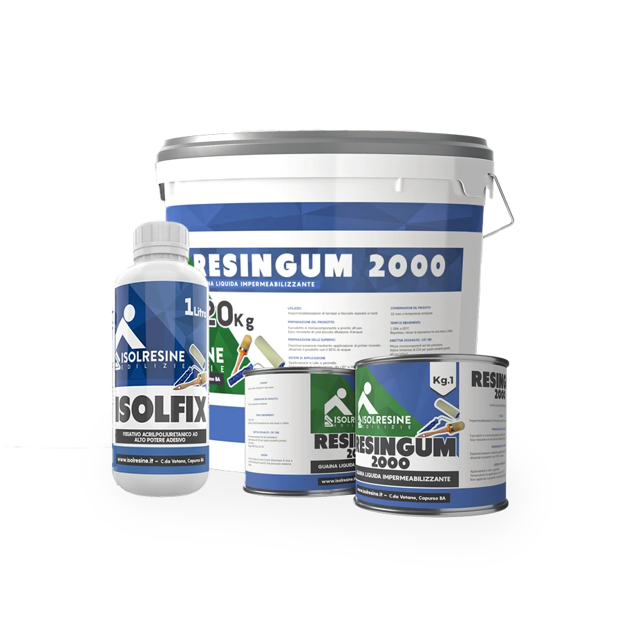 Ciclo applicativo Resingum 2000