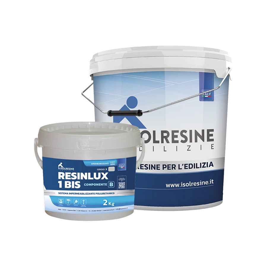 Soluzioni per impermeabilizzazione: Resinlux 1 e 1Bis