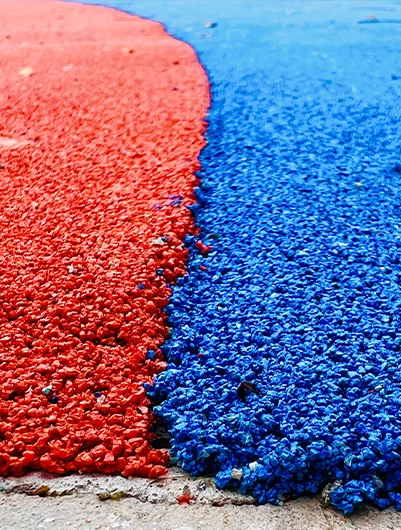 Rivestimenti in resina di alta qualità per pavimenti sportivi e ricreativi