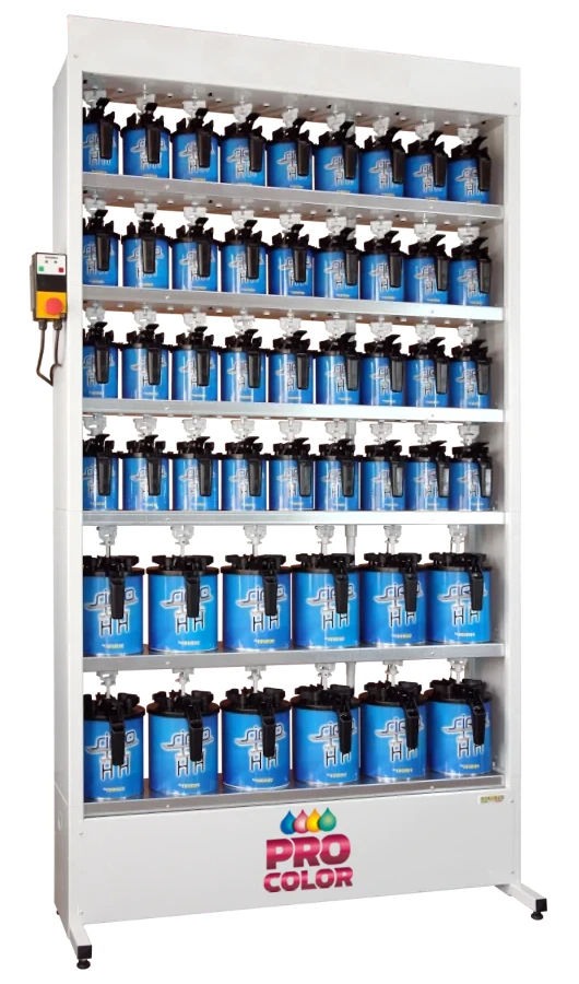 ISOLSYTEM - Il sistema tintometrico integrato progettato per offrire una vasta gamma di colori in prodotti vernicianti professionali