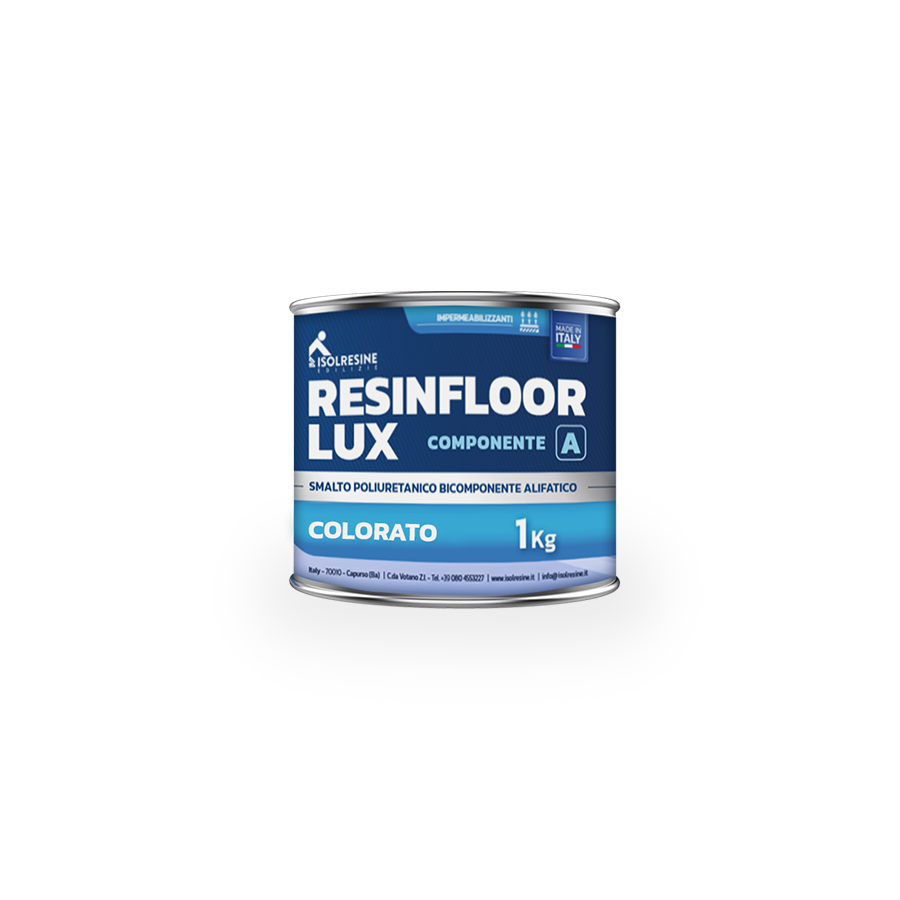 Resinfloor Lux Bicomponente Colorato: pavimenti industriali sistemi a film colorati